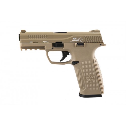 [ICS-02-016420] BLE - Alpha Pistol Replica - Tan